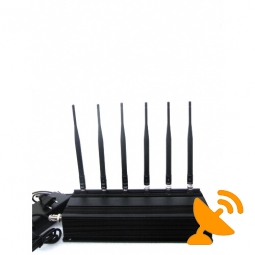 Cellular Phone + GPS + RF Jammer Blocker