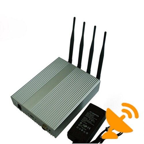 Cell Phone Signal Jammer Blocker with Remote Control 40 Meters - Click Image to Close