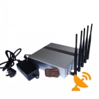 Cellphone Jammer with Remote Control 5 Band