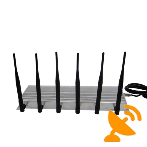 Wall Mounted 3G Cell Phone + 315MHz 433MHz RF Jammer - Click Image to Close