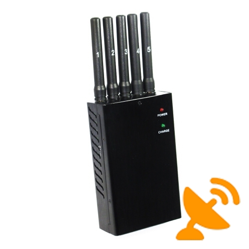 GPS L1 L2 L5 Jammer Portable Mobile Phone Jammer - Click Image to Close