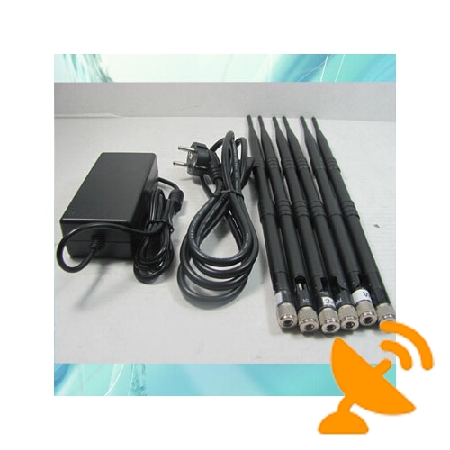 Advanced High Power Cellular Phone + GPS + Wifi Jammer - Click Image to Close