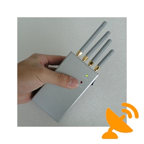 High Power Portable Cell Phone Signal Jammer Blocker - Click Image to Close