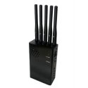 3W Handheld Mobile Jammer + GPS Jammer + Wifi Jammer with Fan
