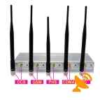 3G GSM CDMA Cell Phone Jammer with Remote Control