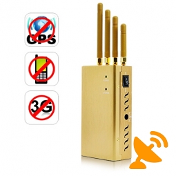 Portable Cellphone + GPSL1 Jammer - 15 Meters