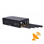 Portable Cell Phone Jammer + Wifi Jammer with Cooling Fan