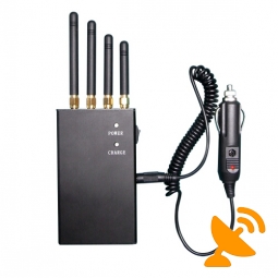 2W Portable 4G Cell Mobile Phone Jammer Blocker