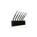 Desktop Cell Phone + GPS + Wifi Jammer Blocker 6 Antennas