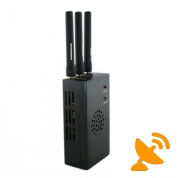 Advanced High Power Cell Phone + GPS Signal Jammer Blocker