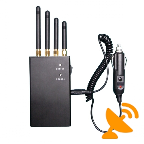 4 Band Portable 4G Lte 3G Mobile Jammer 2W - Click Image to Close