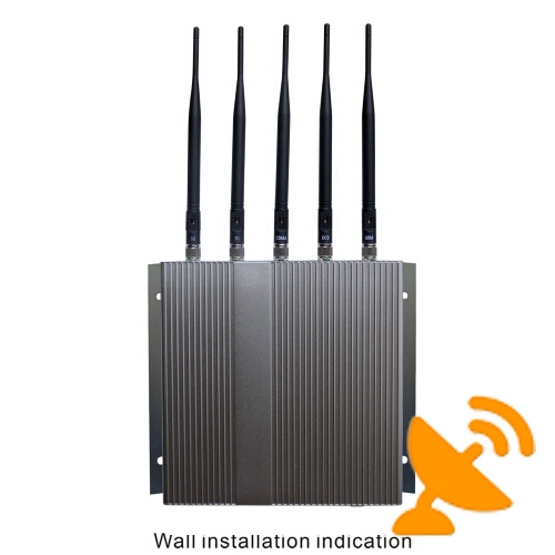 Desktop GPS Jammer with Remote Control Cellphone Blocker - Click Image to Close