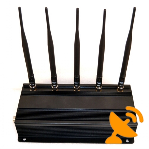 Wall Mounted High Power Cell Phone Jammer + GPS Blocker - Click Image to Close