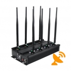 8 Band Cell Phone Signal Jammer Terminator for Mobile Phone, WiFi Bluetooth, UHF, VHF, GPS, LoJack