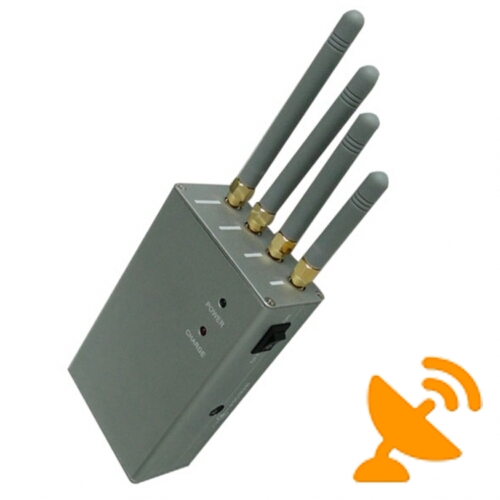 High Power Portable Cell Phone Signal Jammer Blocker - Click Image to Close