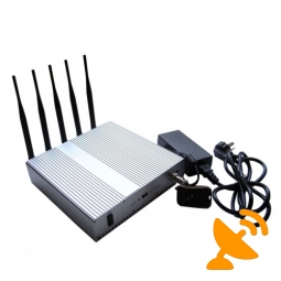 High Power 3G 4G Cell Signal Blocker with Remote Control