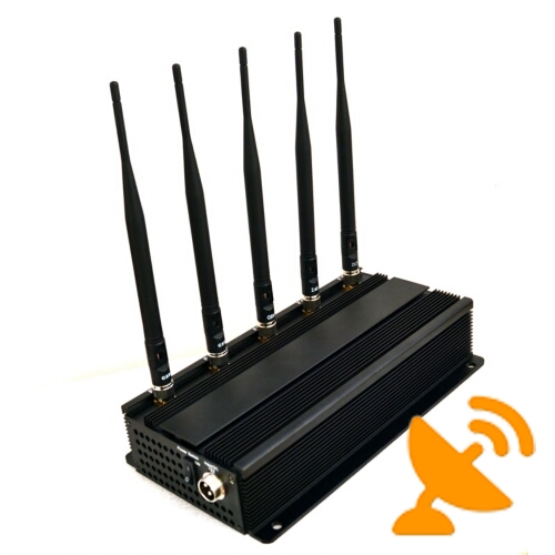 Wall Mounted High Power Cell Phone Jammer + Wifi Jammer - Click Image to Close