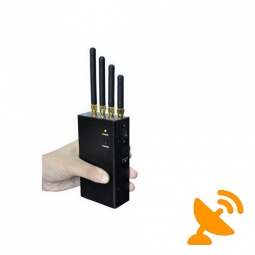 4G Lte Jammer 3G Mobile Jammer 2W 4 Band Portable