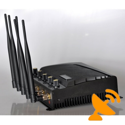 Adjustable Mobile Phone Jammer - 3G GSM CDMA DCS PHS - Click Image to Close