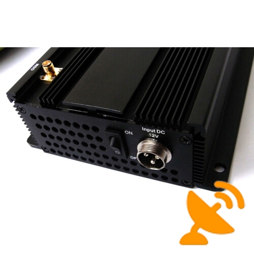High Power CellPhone + RF + Lojack Jammer - Click Image to Close