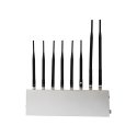 8 Antenna High Power Jammer Cell Phone + Wifi + GPS + VHF + UHF Jammer