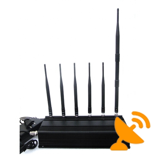 Cell Phone + Lojack + GPS Multifunctional Jammer - Click Image to Close