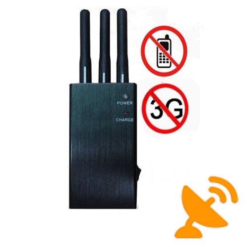 3G GSM CDMA DCS PHS Cell Signal Jammer Signal Blocker - Click Image to Close