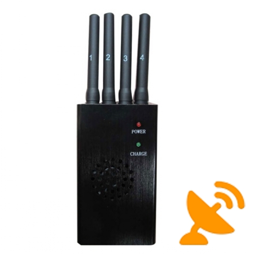 High Power Cell Phone Jammer + Wifi Blocker with Cooling Fan - Click Image to Close