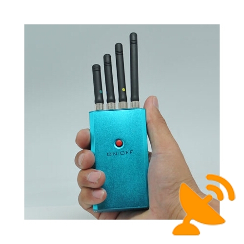 Medium Power Portable Cell Phone Jammer GSM 3G CDMA DCS - Click Image to Close