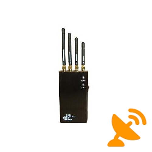 Cell Phone + Wifi + Bluetooth Wireless Video Signal Jammer Blocker 5 Band - Click Image to Close