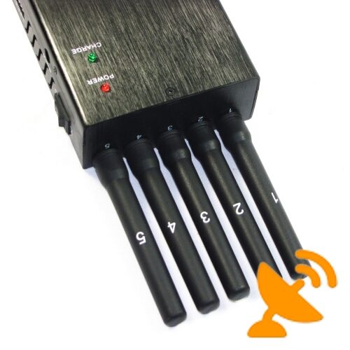 GPS L1 L2 L5 Jammer Portable Mobile Phone Jammer - Click Image to Close