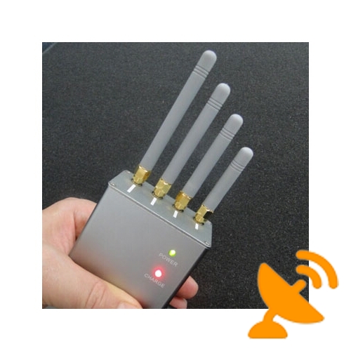 High Power Portable Cell Phone Signal Jammer Blocker - Click Image to Close