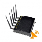 Wall Mounted Adjustable Cell Phone + Wifi + GPS Jammer - EU Version