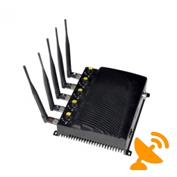 Wall Mounted Adjustable Cell Phone + Wifi + GPS Jammer - EU Version
