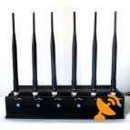 Adjustable Cell Phone Jammer + VHF UHF Walkie Talkie Jammer