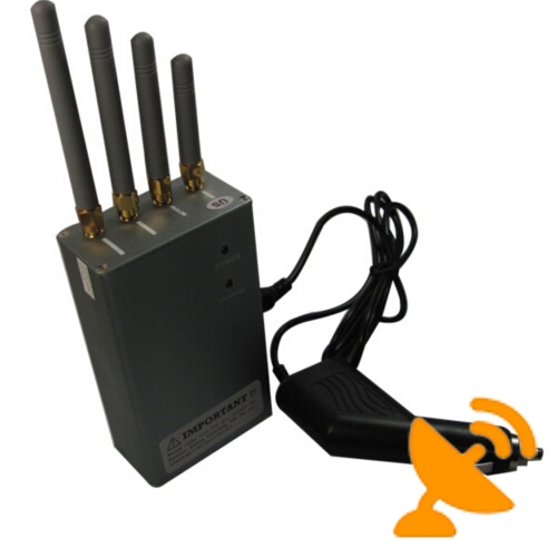 High Power Portable Cell Phone Signal Jammer Blocker - Click Image to Close