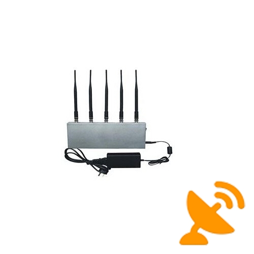 UHF Audio Jammer 450-470 MHz + Cell Phone Blocker - Click Image to Close
