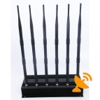 3G Cell Phone + Wifi + UHF + VHF Signal Blocker Jammer