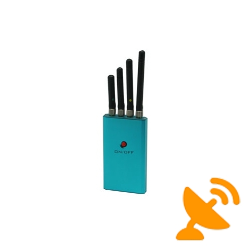 Medium Power Portable Cell Phone Jammer GSM 3G CDMA DCS - Click Image to Close