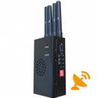 High Power Portable GPS + Cell Phone Signal Blocker Jammer