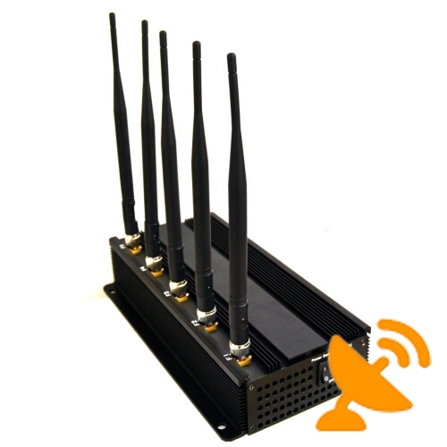 Wall Mounted High Power Cell Phone Jammer + Wifi Jammer - Click Image to Close