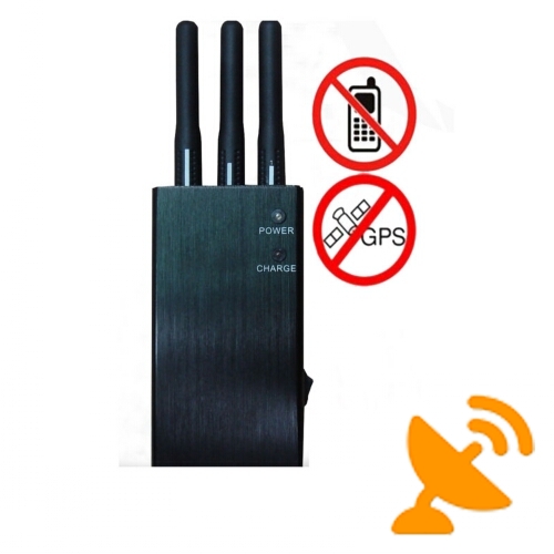 5- Band Portable GPS + Cellular Phone Signal Jammer - Click Image to Close