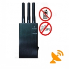 5- Band Portable GPS + Cellular Phone Signal Jammer