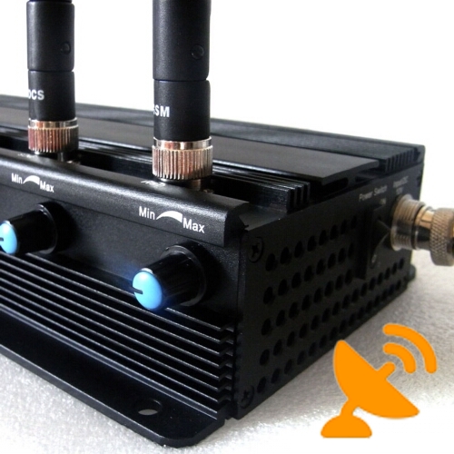Adjustable 3G 4G Cell Phone Jammer + Wifi 2.4G Jammer - Click Image to Close