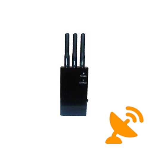 5- Band Portable GPS + Cellular Phone Signal Jammer - Click Image to Close