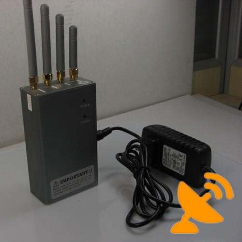 High Power Portable Cell Phone Signal Jammer Blocker - Click Image to Close