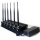 Adjustable 15 W 6 Antenna Cell Phone + Wifi + UHF High Power Jammer