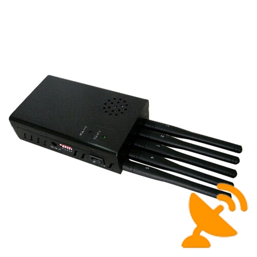 3W Portable 3G Mobile Phone Jammer + UHF Jammer + Wifi Blocker - Click Image to Close