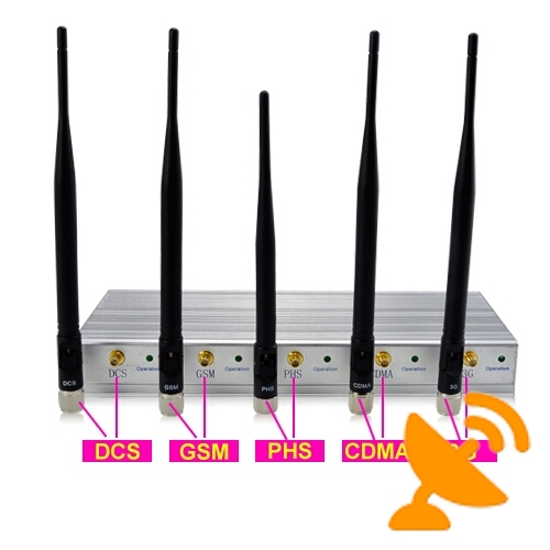 3G GSM CDMA Cell Phone Jammer with Remote Control - Click Image to Close