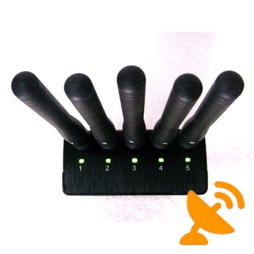 3W Handheld Cell Jammer + GPS Blocker + Wifi Jammer with Fan - Click Image to Close
